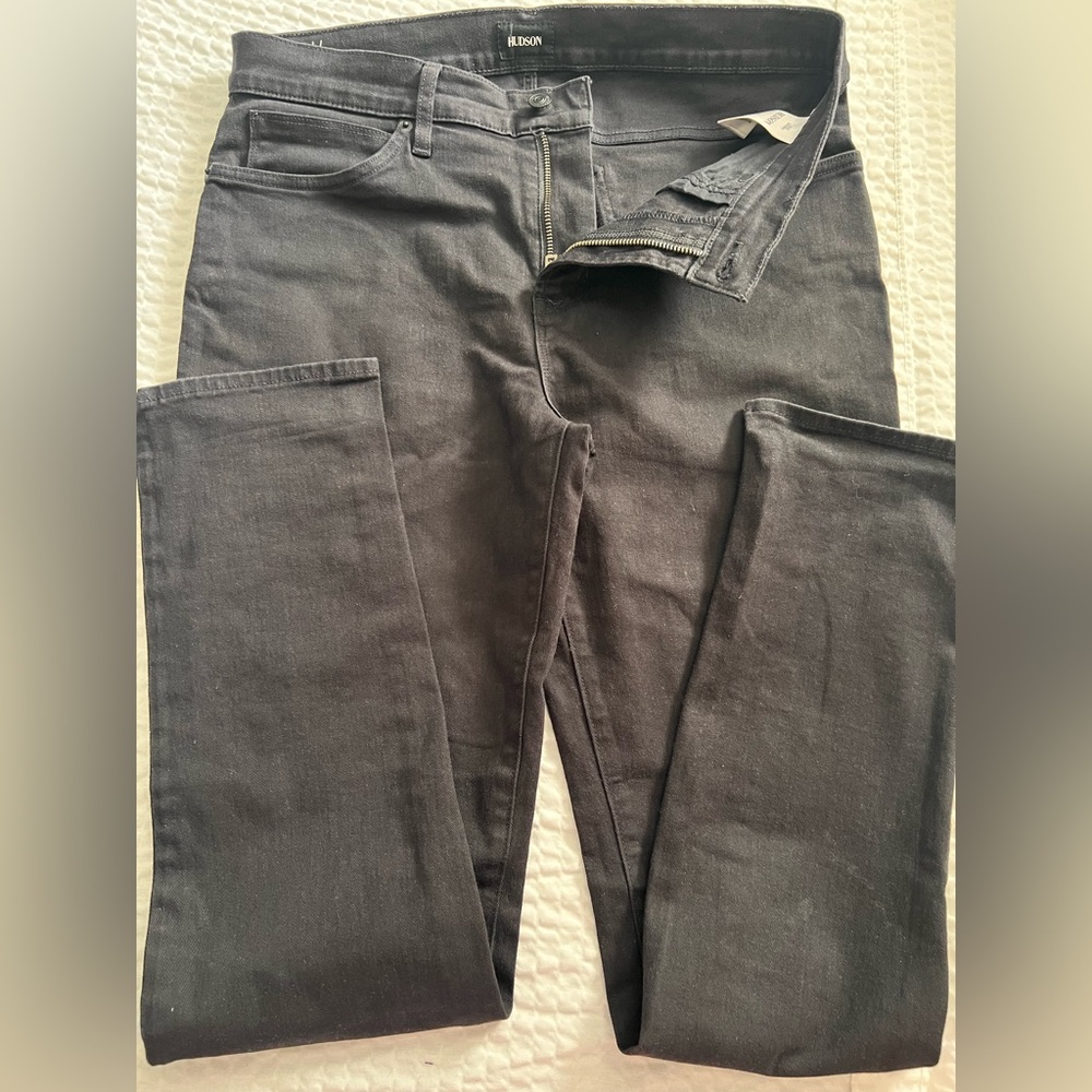 Hudson Jeans Black Skinny Denim